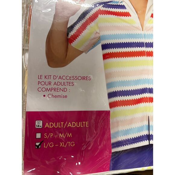 Barbie Movie Allan Kit with Striped Shirt Adult L/XL New - Picture 5 of 6